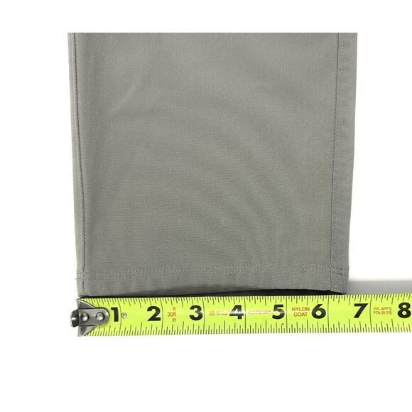 Vuori Mens Meta Pant Size 34x30 Athletic Slim Performance Stretch Light Gray - Picture 9 of 9